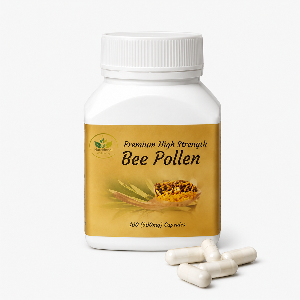 Health Within Bee Pollen Capsules – Premium Natural Energy & Immune Support Supplement