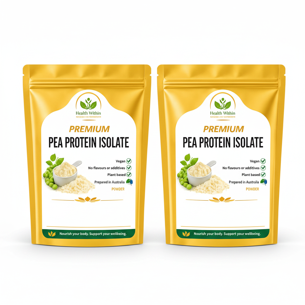 Premium Pea Protein Isolate Powder | 100% Pure Unflavoured Vegan
