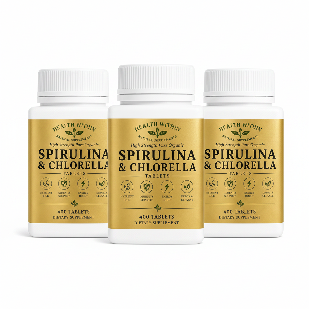 Spirulina & Chlorella Tablets