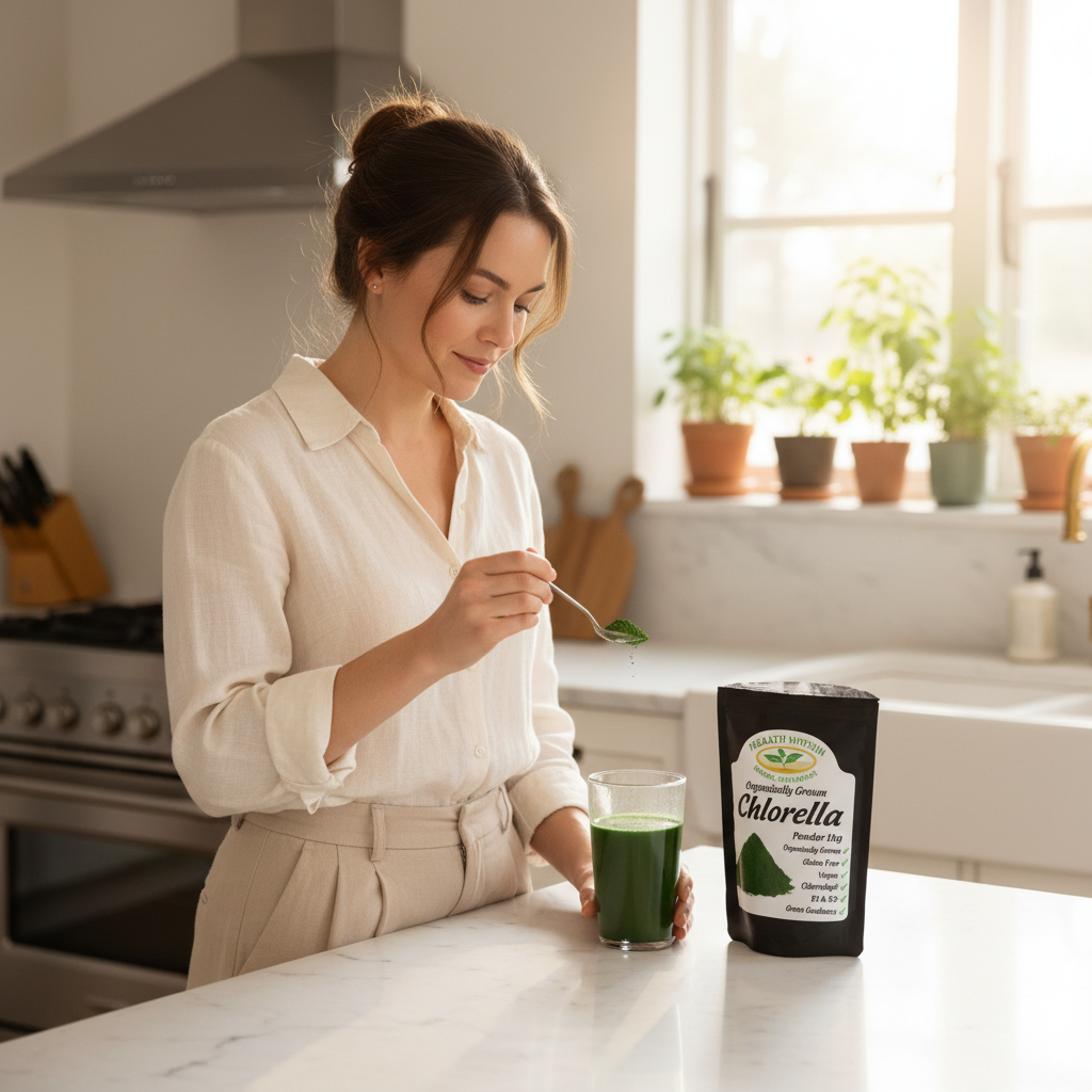 Chlorella Lifestyle with Correct Product