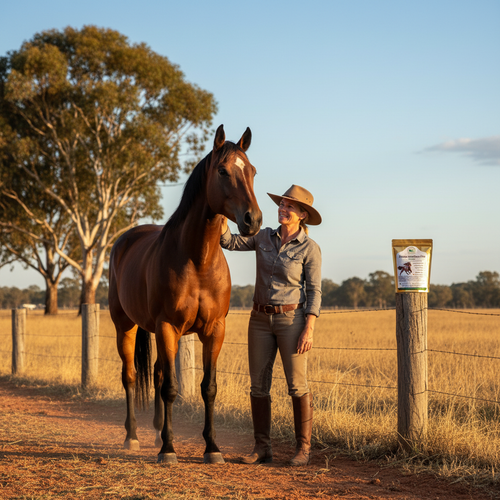 Equine JointEase Australian Owner and Horse Bond