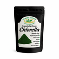Organically Grown Chlorella Powder 1kg - white background