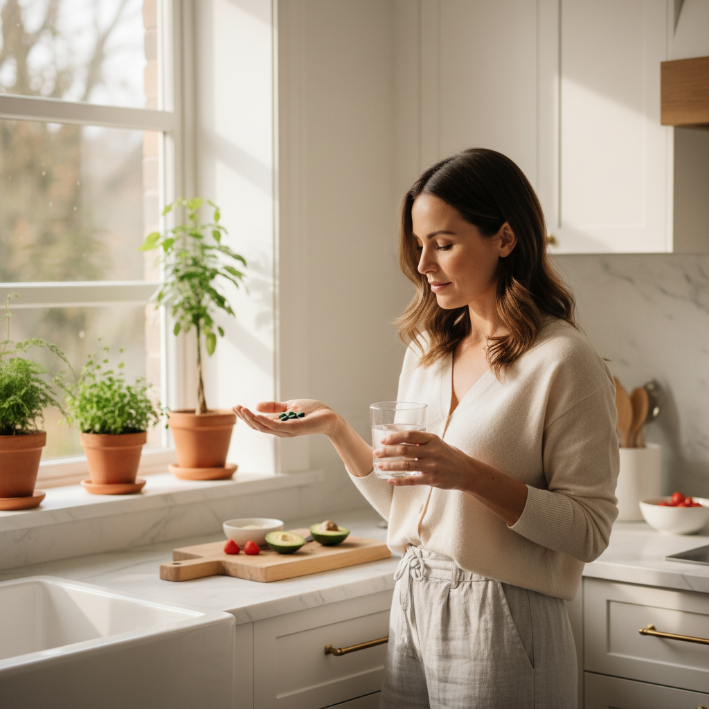 Spirulina Chlorella Morning Routine Lifestyle