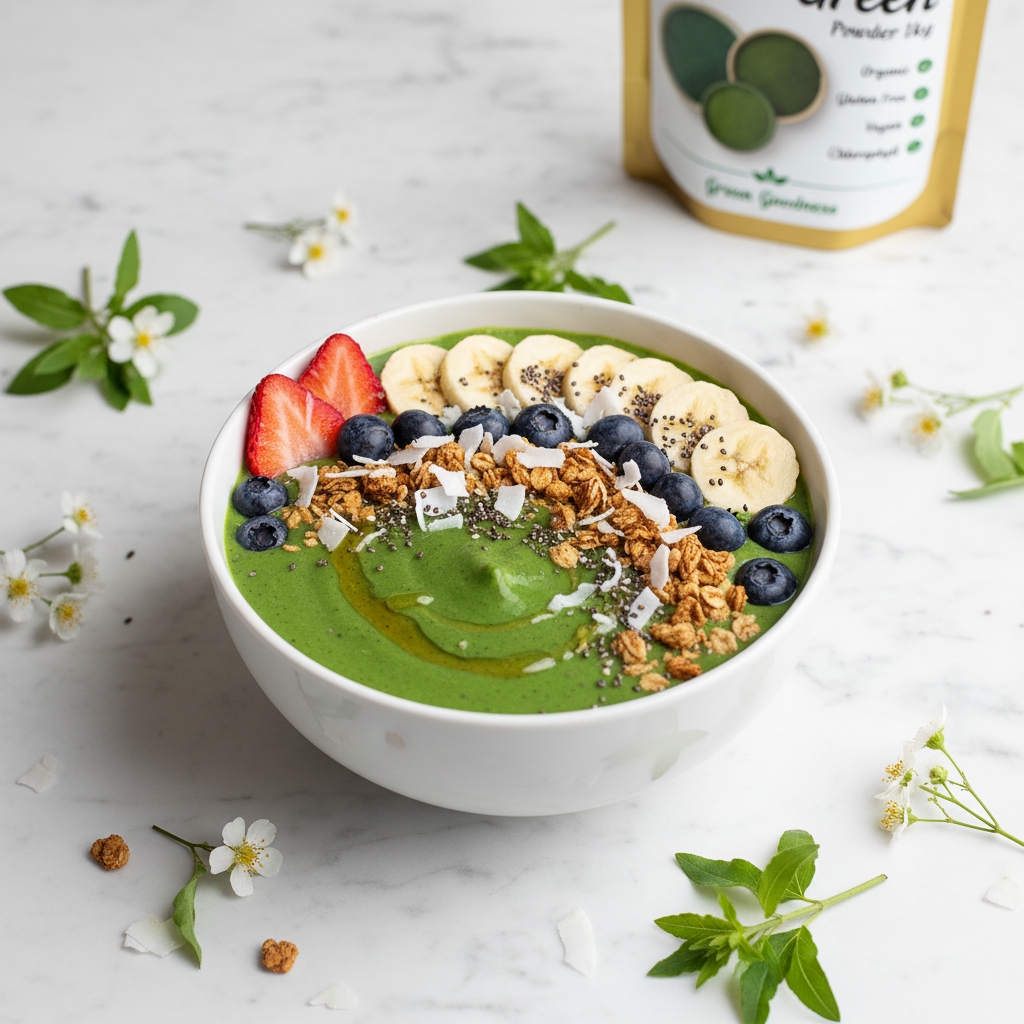 Super Green Smoothie Bowl